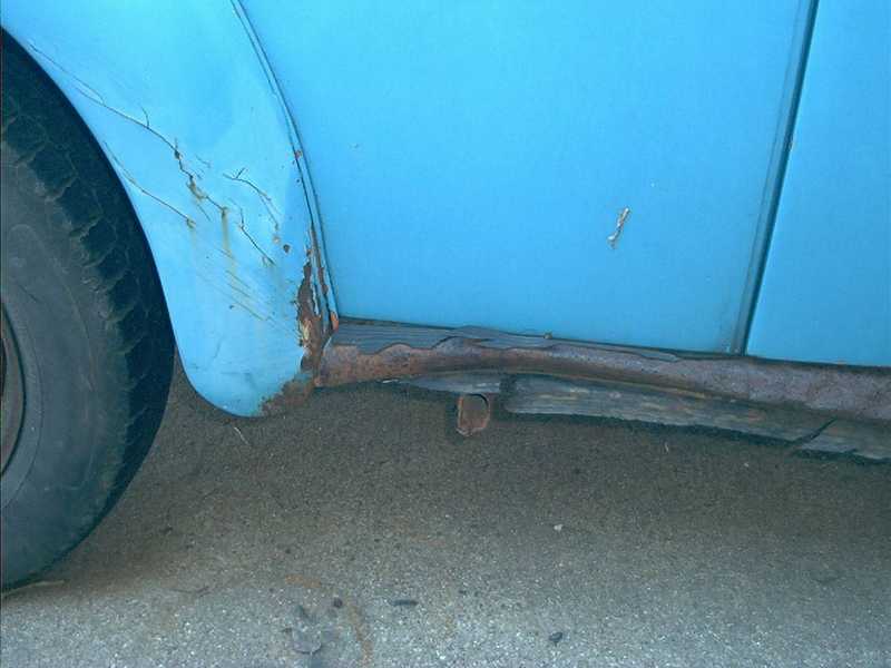 More Damage to fender And Running Board