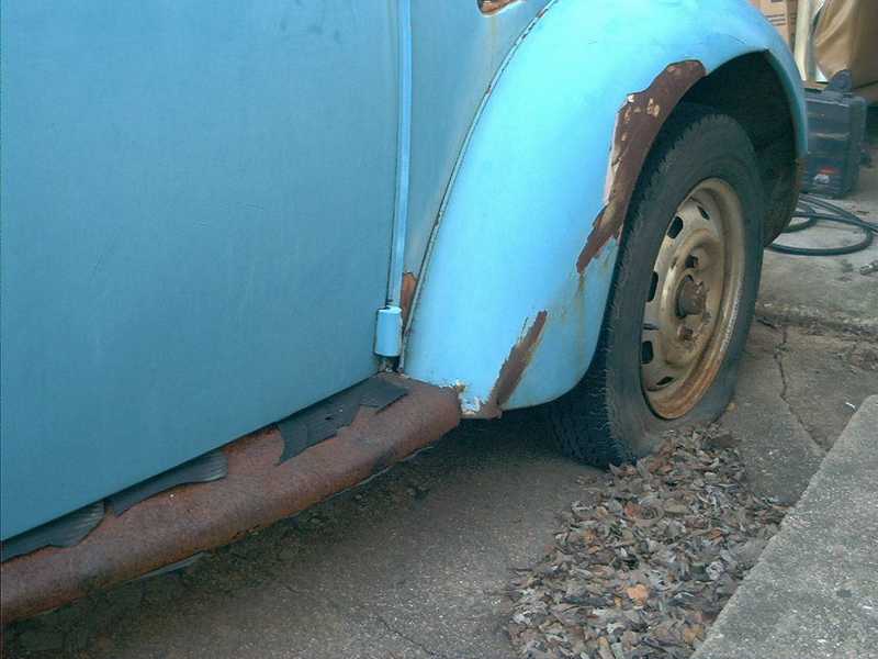 Right front And Running Board